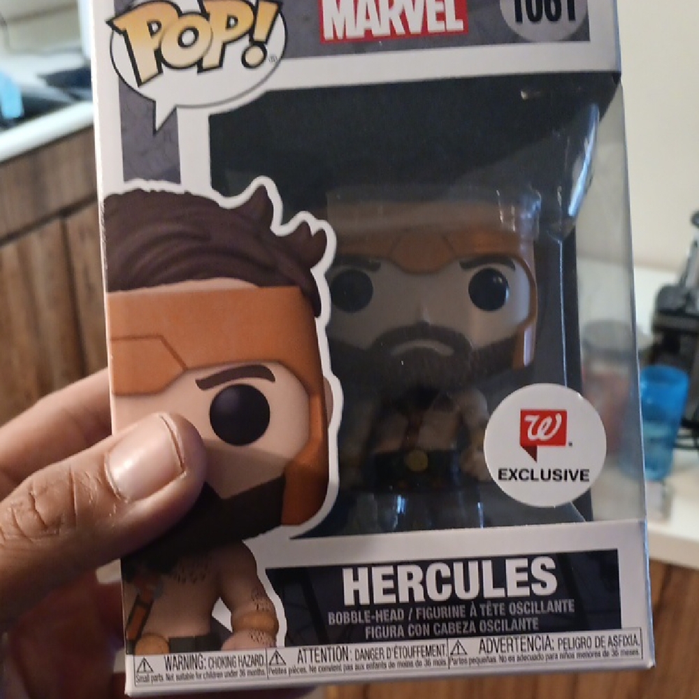 Funko Pop! Marvel Hercules Figure - Brown and Black